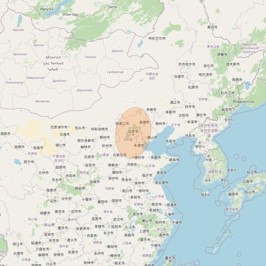 SatBeams - Satellite Details - Chinasat 16 (Zhongxing 16, ZX-16 ...