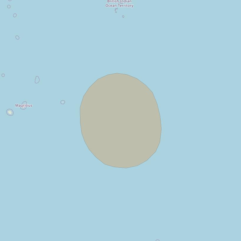 Inmarsat GX1 at 63° E downlink Ka-band S51DL Spot beam coverage map